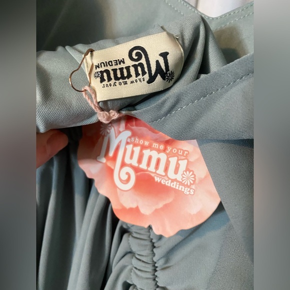 Show Me Your Mumu Elegant Blue Maxi Dress - Picture 6 of 6